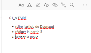 Exemple de note