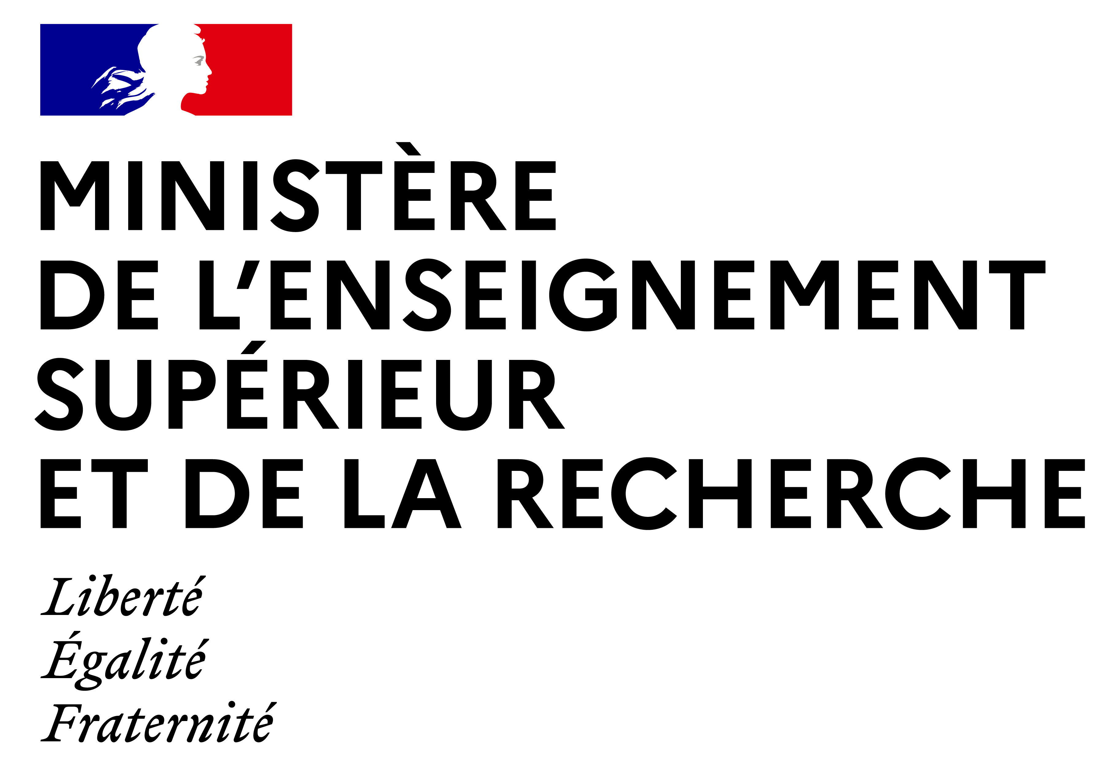 Logo « Ministère de l’enseignement supérieur et de la recherche »