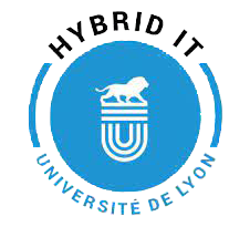 Logo « Hybrid it » Université de Lyon