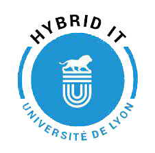 Logo « Hybrid it » Université de Lyon