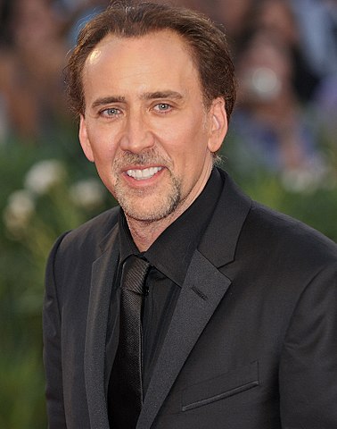 l'acteur Nicolas Cage