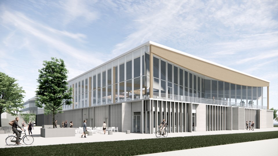 Bâtiment de la Ruche, campus Porte des Alpes